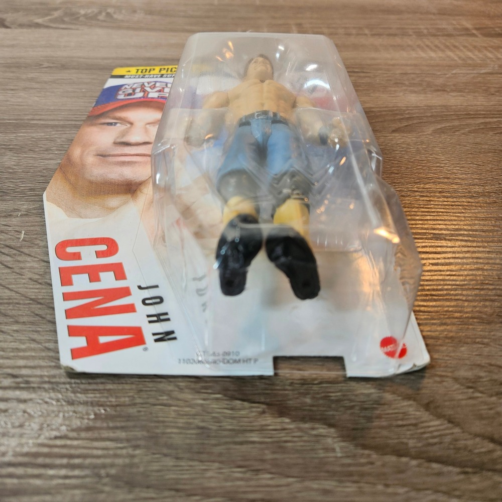 WWE Top Picks John Cena Action Figure Mattel 2020 Never Give Up Wrestling Toy - Picture 2 of 4
